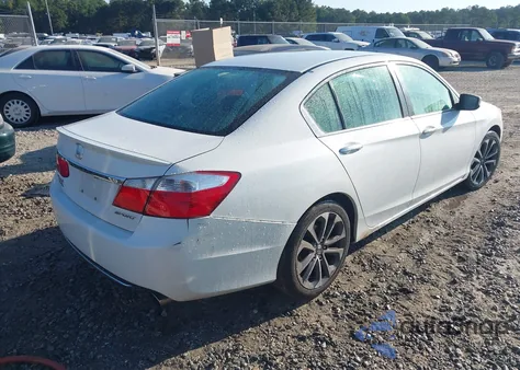 2015 Honda Accord Sport from USA, damaged, VIN 1HGCR2F55FA041374